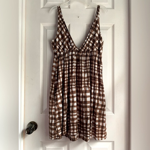 Old Navy Plaid Mini Dress - Picture 2 of 5